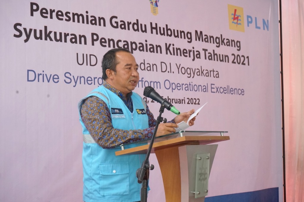 General Manager PLN Unit Induk Distribusi (UID) Jateng & D.I.Yogyakarta, M. Irwansyah Putra. Foto: dok PLN.