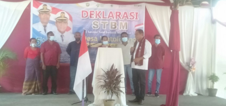Desa Watonlolo Flores Timur Manfaatkan Dana Desa untuk Program Sanitasi