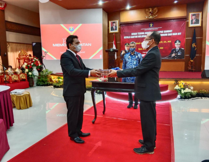 Kepala Kanwil Kemenkumham Yogyakarta Dipindah Tugas ke Sulawesi Tengah