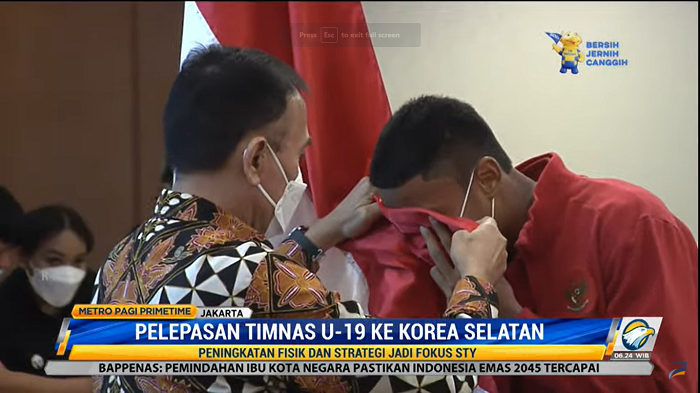 PSSI Lepas Timnas U-19 ke Korea Selatan