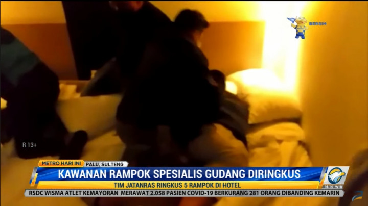 Kawanan Rampok Spesialis Gudang Diringkus
