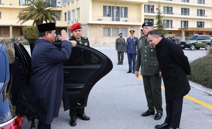 Menhan Prabowo Temui Menhan Yunani, Bahas Peningkatan Kerja sama Pertahanan