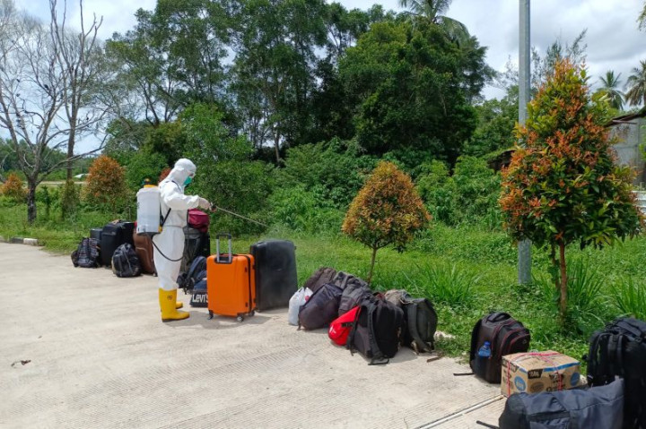 Okupansi Pasien Covid-19 di RSKI Galang Turun Jadi 62,61%