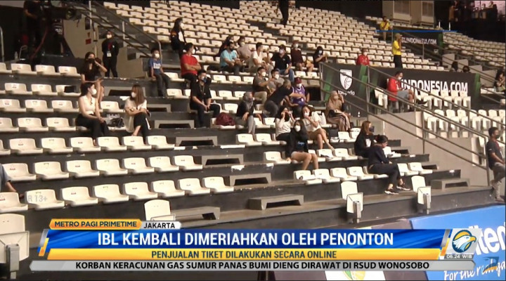 IBL Kembali Dimeriahkan Penonton