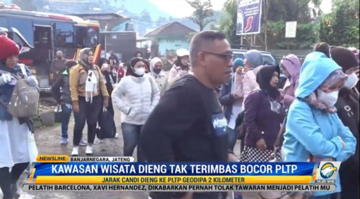 Dipastikan Aman dari Gas Bocor, Kawasan Wisata Dieng Ramai Pengunjung