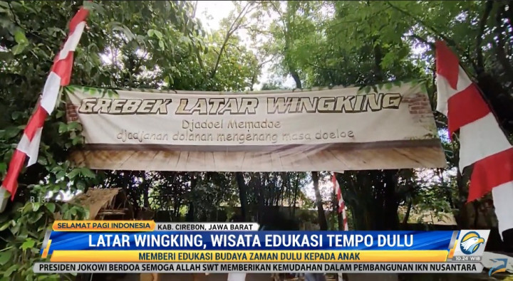 Latar Wingking, Wisata Edukasi Tempo Dulu