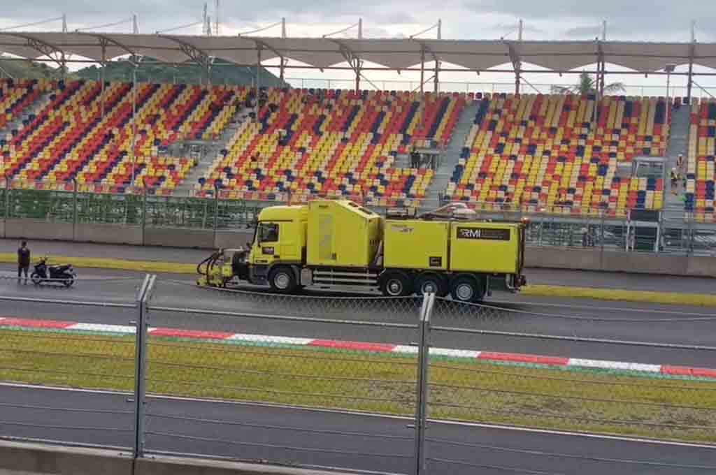 Sirkuit Mandalika siap menggelar balap MotoGP pekan ini. MetroTV/Adhy Handri