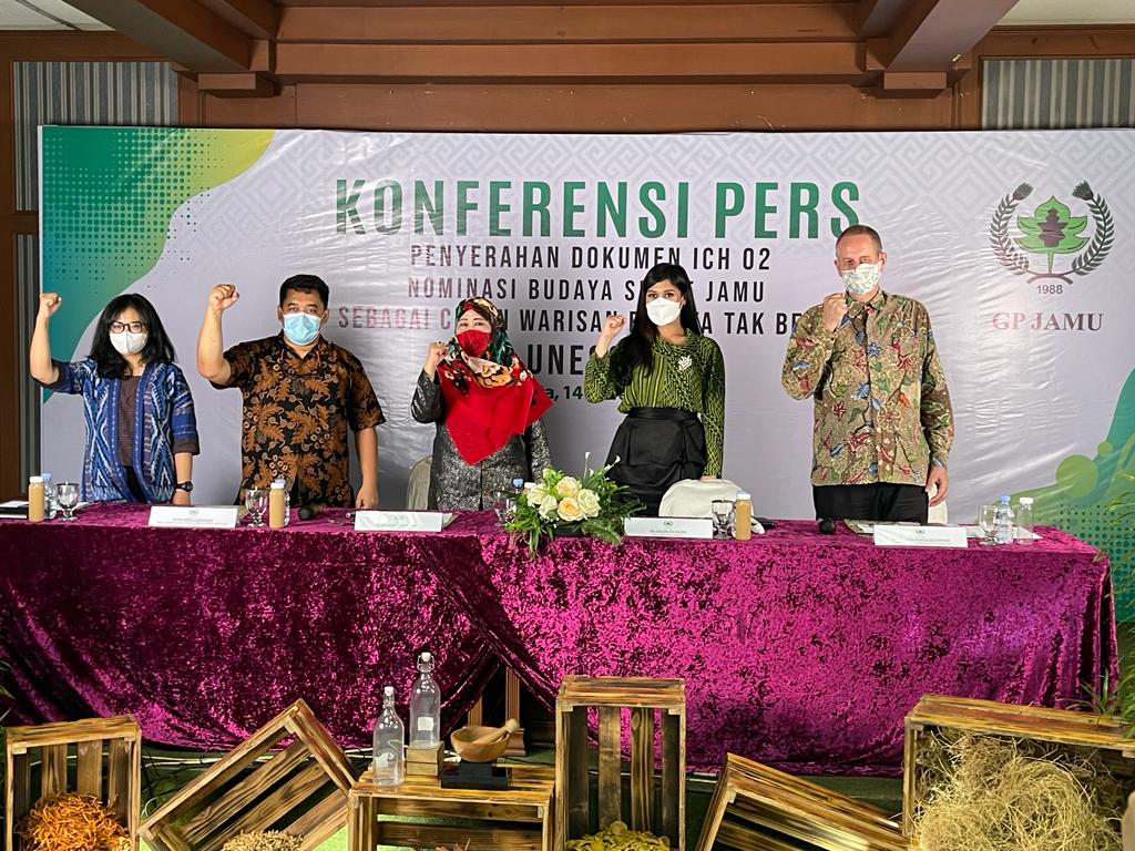 Tim Kerja Nominasi Budaya Sehat Jamu (Foto: dok. gp jamu)