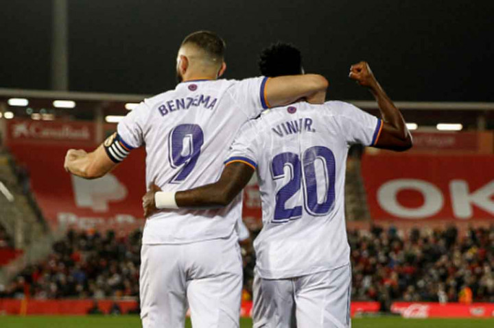 Liga Spanyol: Benzema Cetak Brace, Madrid Tekuk Mallorca 3-0