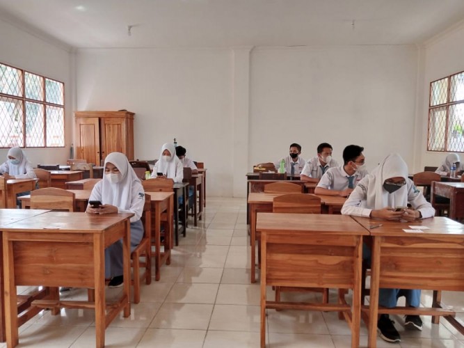 SMA di Bandar Lampung Mulai Gelar USBK