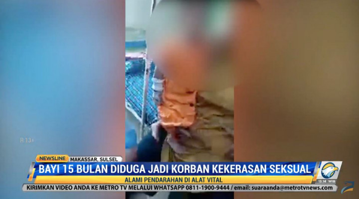 Bayi 15 Bulan Jadi Korban Kekerasan Seksual Orang Misterius