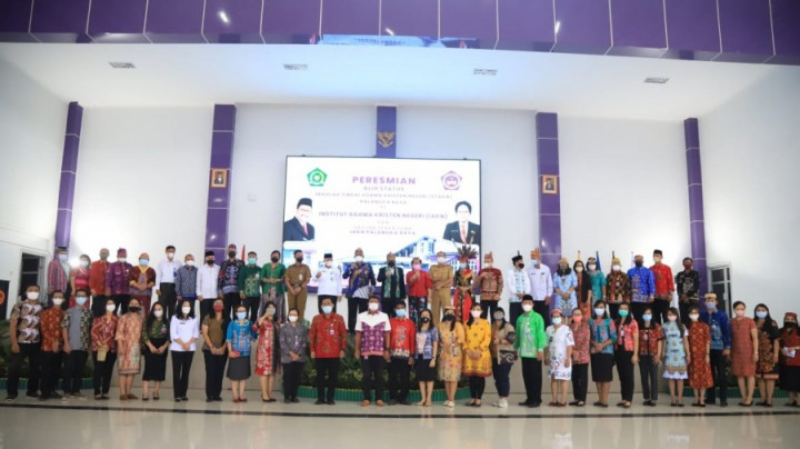 STAKN Palangkaraya Beralih Status Jadi Institut Agama Kristen Negeri
