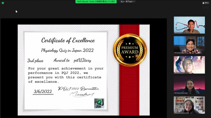 FKUI Borong 3 Juara Kompetisi Fisiologi Internasional di Jepang