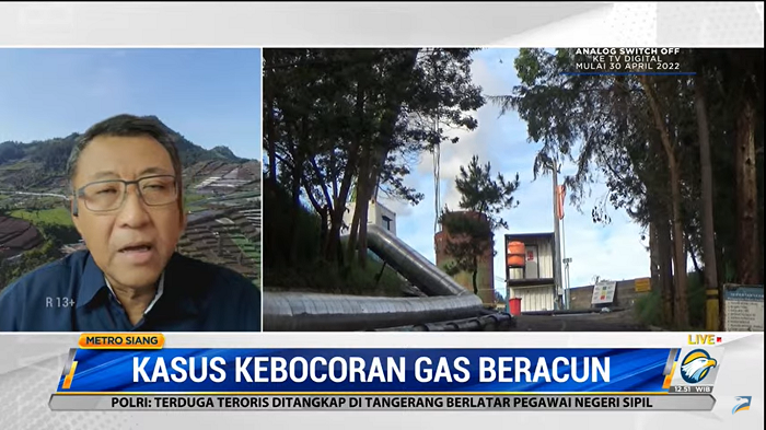 Kondisi Pascakebocoran Gas di Banjarnegara
