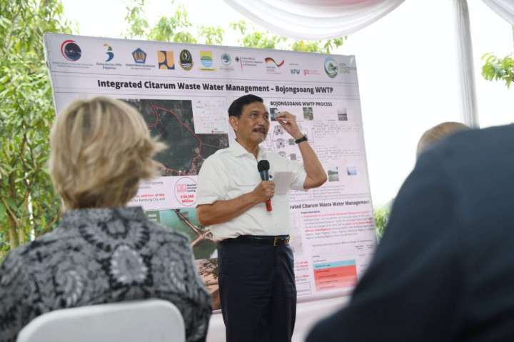 Luhut Kagum dengan Inovasi IPAL Dalam Progres Program Citarum Harum