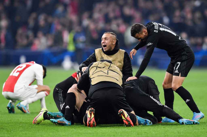 Sepak Bola: Menang 1-0, Benfica Depak Ajax dari Liga Champions