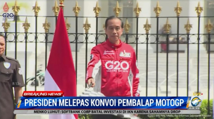 Batal Ikut Konvoi Pembalap, Jokowi Bakal Tonton MotoGP Mandalika