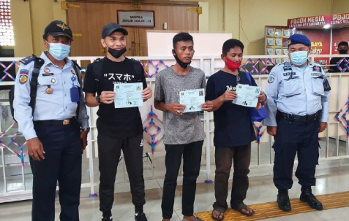 Napiter Eks ISIS Asal Aceh Bebas Berikrar Setia ke NKRI