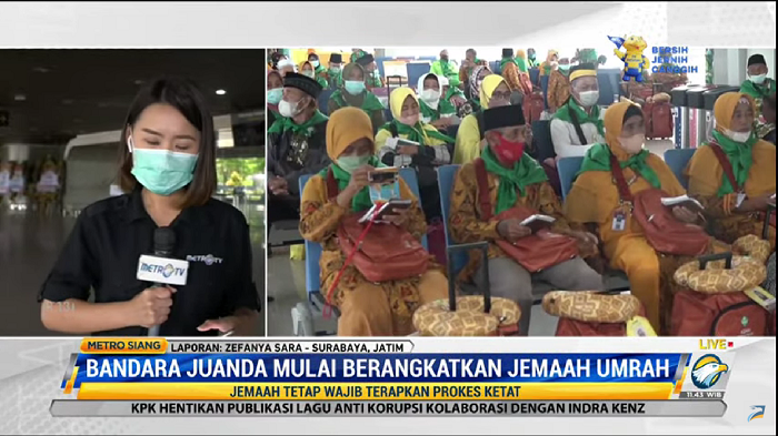 Bandara Juanda Mulai Berangkatkan Jemaah Umrah