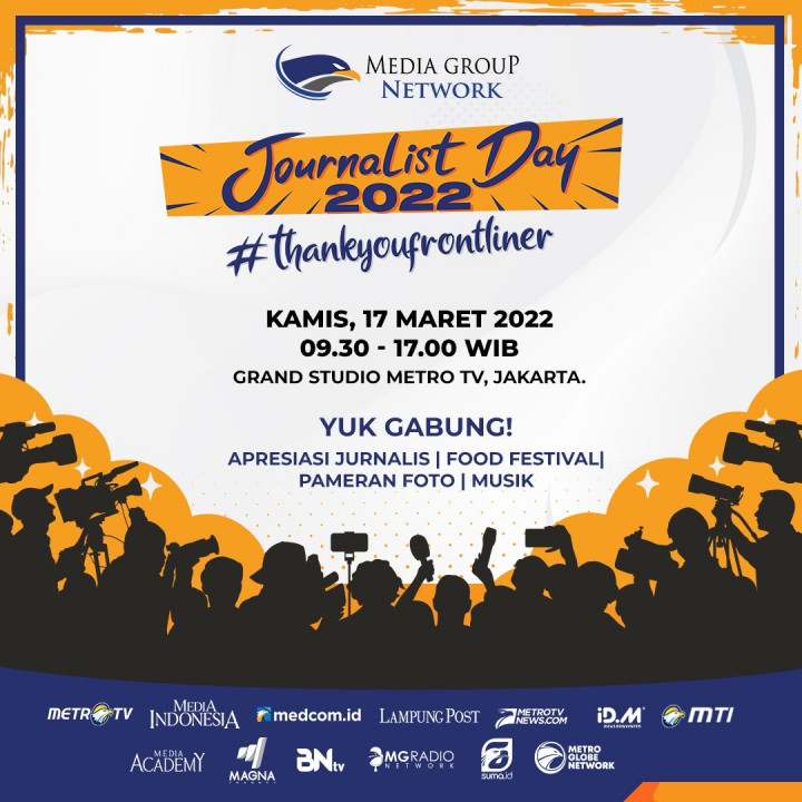 <i>Journalist Day</i> 2022 Diharap Melecut Semangat Jurnalis Media Group Network