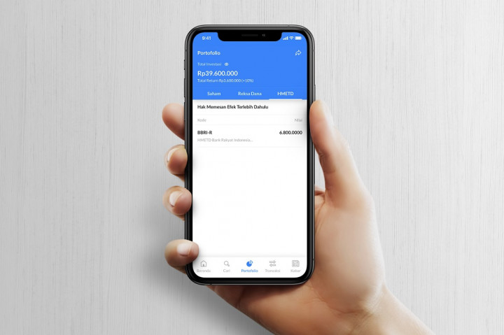 Platform Investasi Perkuat Tren Transaksi Margin