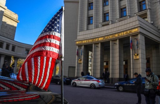 Amerika Serikat membantah tuduhan Rusia terkait dugaan operasi laboratorium di Ukraina. AFP