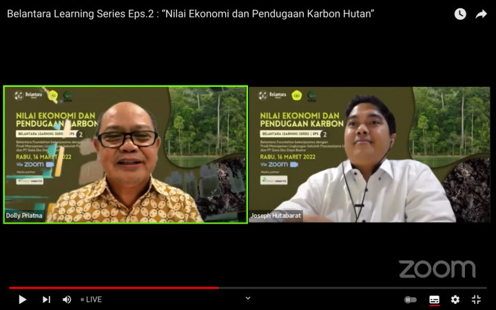 Sasar Mahasiswa Hingga Peneliti, Belantara Foundation Gelar Pelatihan Lingkungan