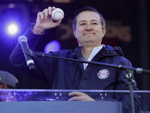 Pemilik Chicago Cubs Tom Ricketts. (JONATHAN DANIEL / GETTY IMAGES NORTH AMERICA / Getty Images via AFP)
