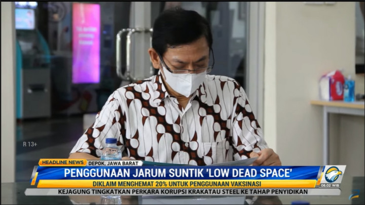 UI Kenalkan Jarum Suntik Unik, 20% Lebih Hemat