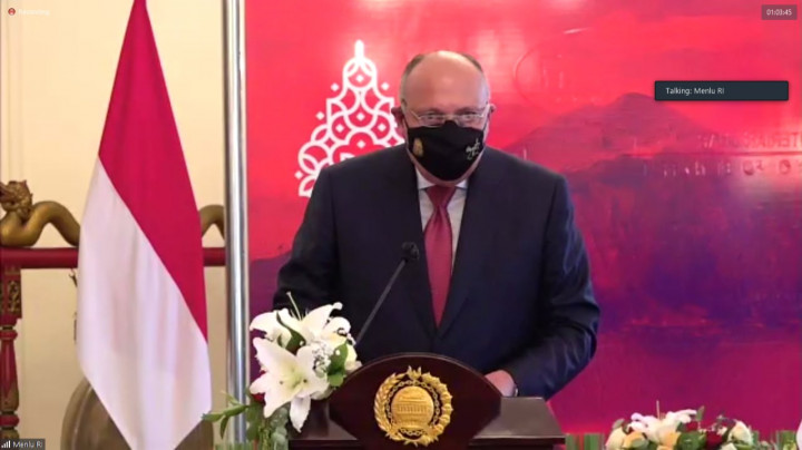 Terima Menlu Mesir, Presiden Jokowi Tegaskan Komitmen Kerja Sama Bilateral