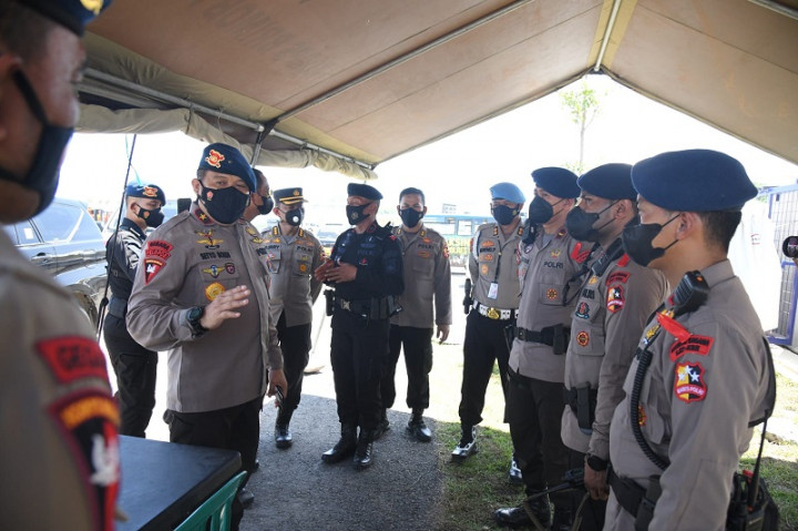 MotoGP Mandalika, Brimob Sterilisasi Arena Balap Hingga Udara