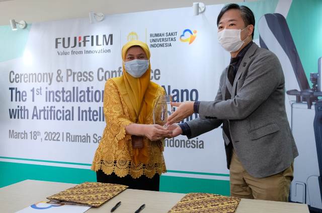 Ini alat canggih pertama di Indonesia, FDR Nano Berteknologi Artificial Intelligence. (Foto: Dok. Fujifilm Indonesia)
