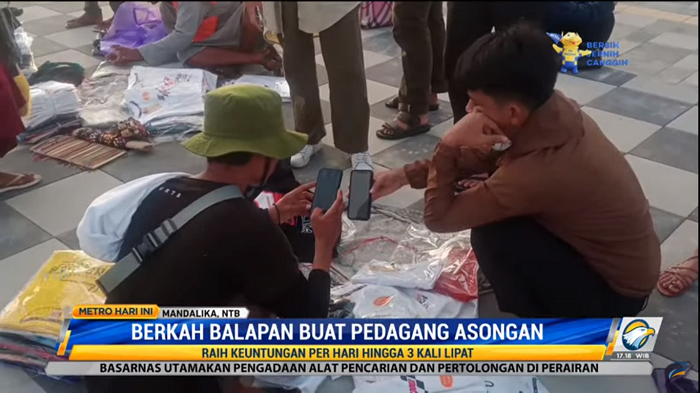 MotoGP Buat Pedagang Asongan Untung Hampir Satu Juta Per Hari