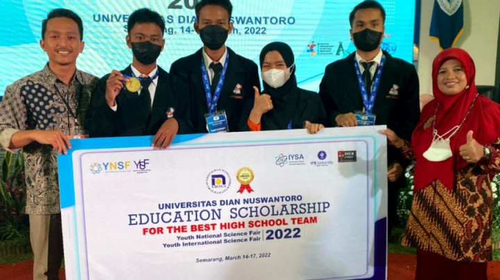 Tim Riset MAN 1 Kuansing Juara Kompetisi Sains International