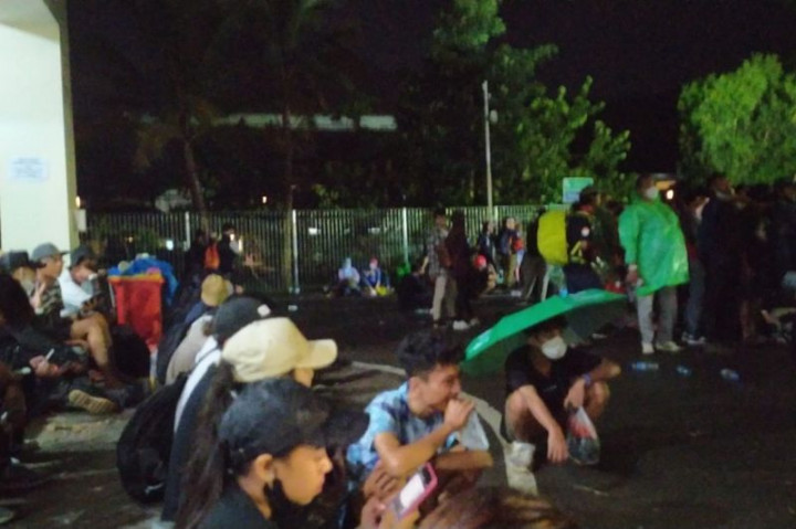 Penonton MotoGP Mandalika Telantar usai <i>Race</i>