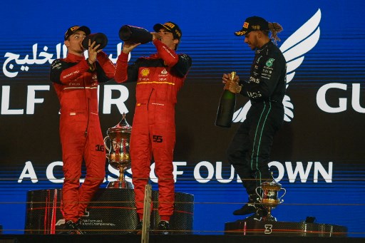 F1GP Bahrain: Leclerc Tuntun Ferrari Finis Terdepan, Red Bull Bernasib Buruk