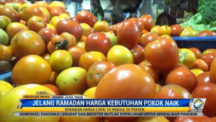 Jelang Ramadan, Harga Bahan Pokok di Jember Naik Hingga 20%