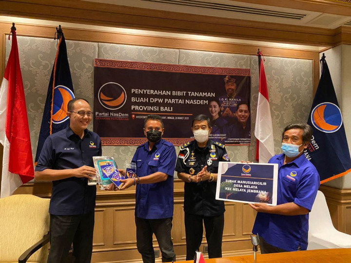NasDem Kembangkan Ekosistem Pertanian di Bali