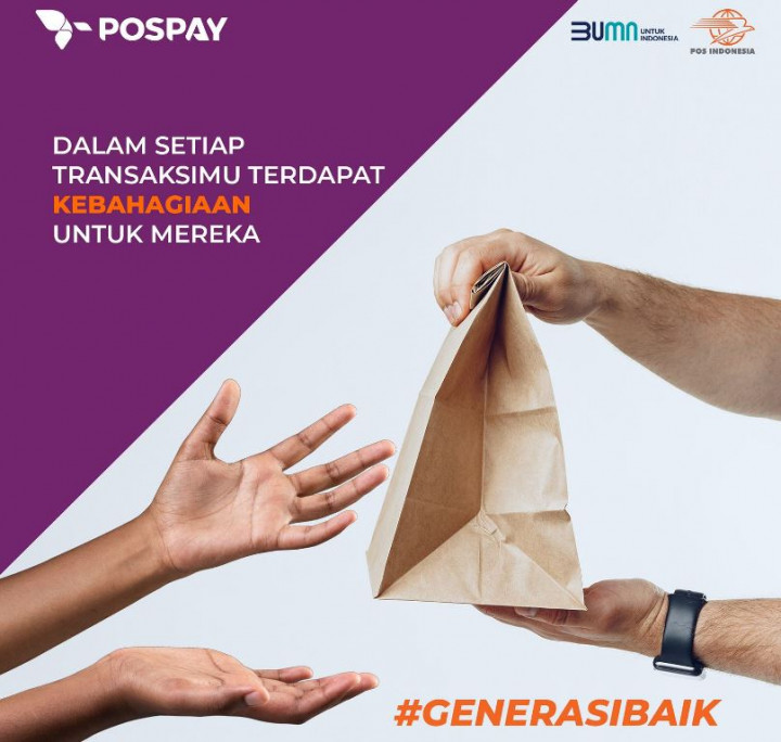Jelang Ramadan, Mari Berbagi Kasih bersama Pospay
