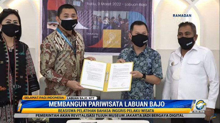 5.000 Pelaku Wisata Labuan Bajo Dapat Beasiswa Kursus Bahasa Inggris