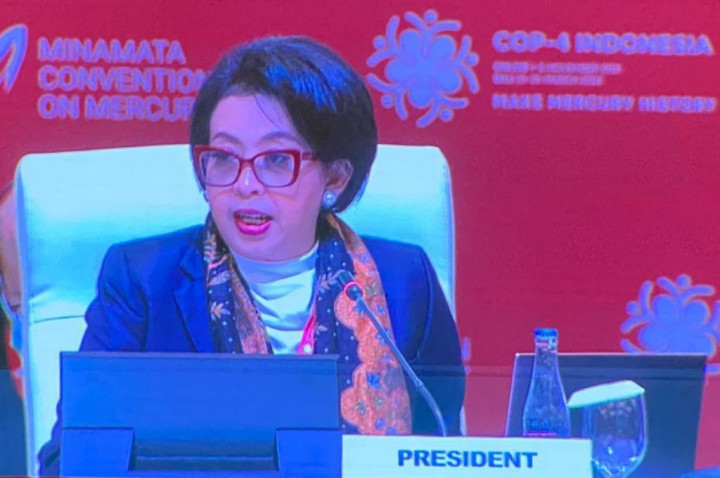 Indonesia Pimpin Pemberantasan Perdagangan Ilegal Merkuri