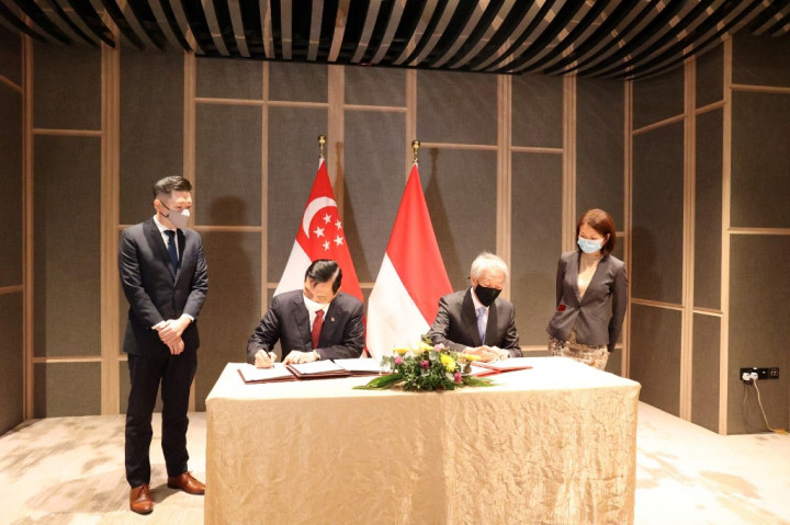 Menko Luhut Ajak Singapura Kembangkan IKN