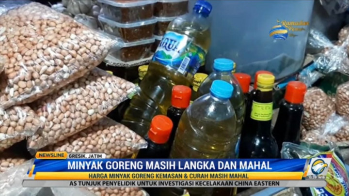 Duh! Minyak Goreng di Gresik Langka dan Masih Mahal