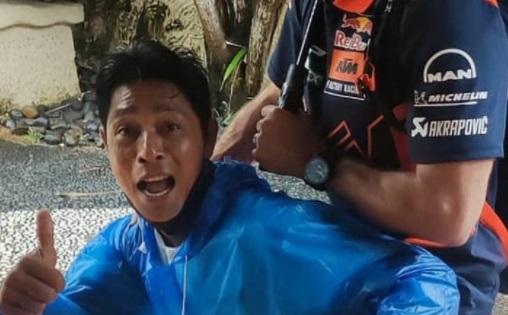 Inilah Risman, Staf Hotel yang Doakan Miguel Oliveira