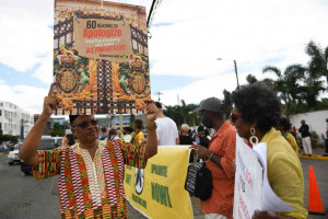 Aksi Unjuk Rasa Warnai Kunjungan William dan Kate di Jamaika