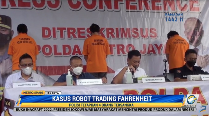 Modus Tersangka Kasus Fahrenheit Tipu-tipu Member