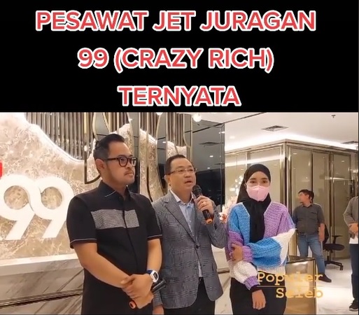 Satu Indonesia Kena Prank! Jet Pribadi Juragan99 Cuma Sewaan, Tingkah Shandy Purnamasari Aneh