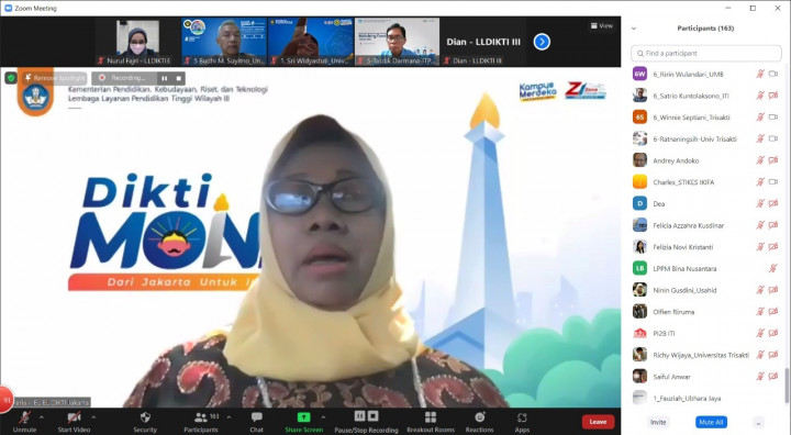 LLDikti Wilayah III Gencarkan Pendanaan Matching Fund