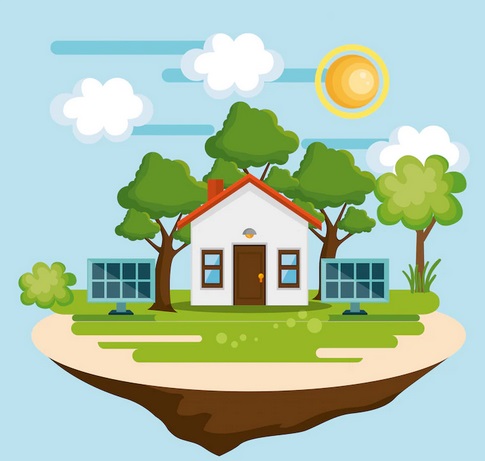Rumah Berkelanjutan (Foto: Ilustrasi Freepik)