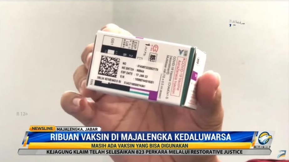 Kementerian Kesehatan menyatakan masih ada vaksin yang dapat digunakan sampai 6 bulan ke depan. Metro TV